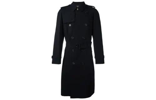 Burberry Heritage Kensington Belted Trench Coat