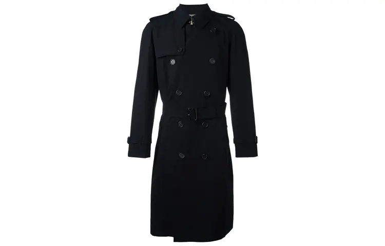 Burberry Heritage Kensington Belted Trench Coat