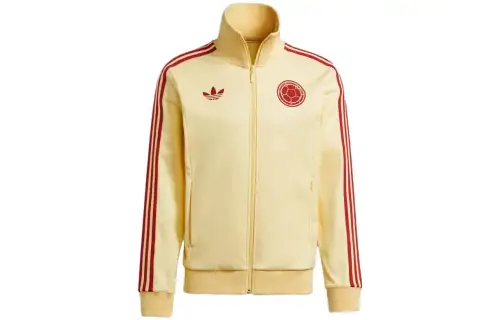 Adidas Originals Colombia Beckenbauer Track Top Jackets & Coats Men's Yellow