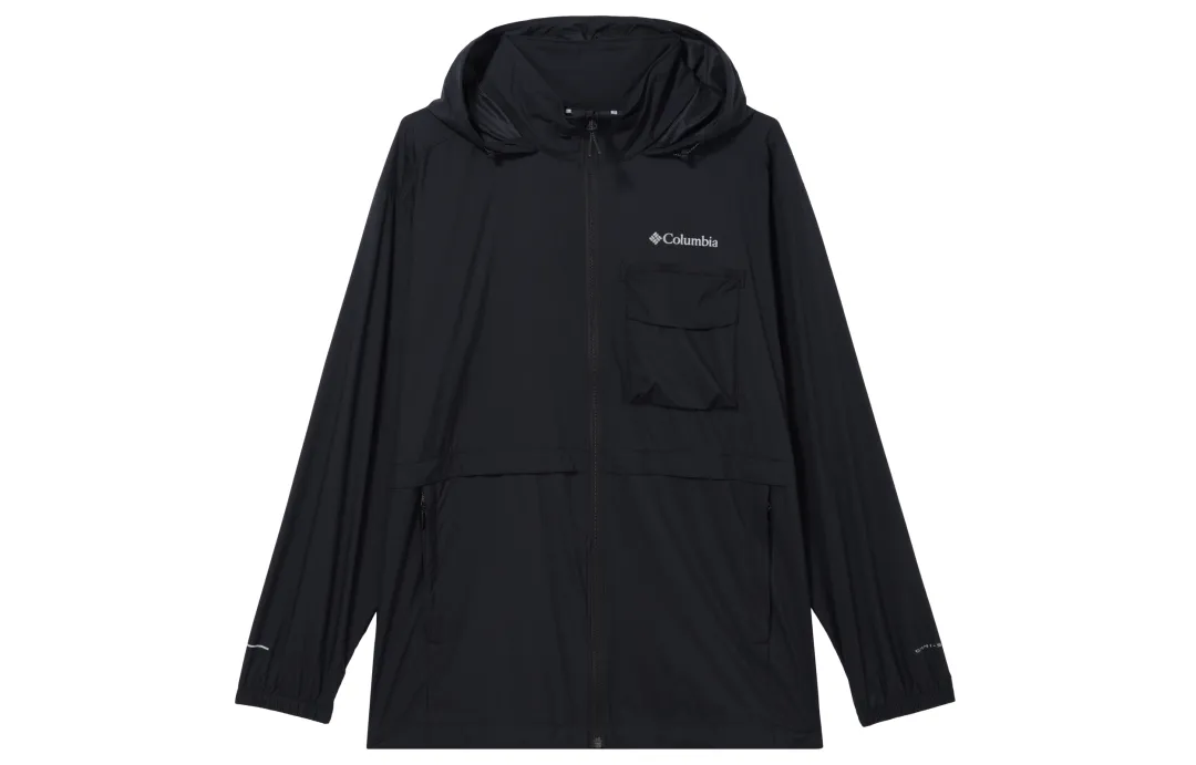 Columbia Waterproof UV Protection Sun Protection Clothing Men's Black