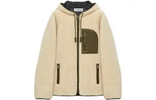 LOEWE Jackets Men's Hooded Moderate Other