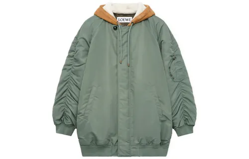 LOEWE Jackets & Coats Men's Dark Forest Green