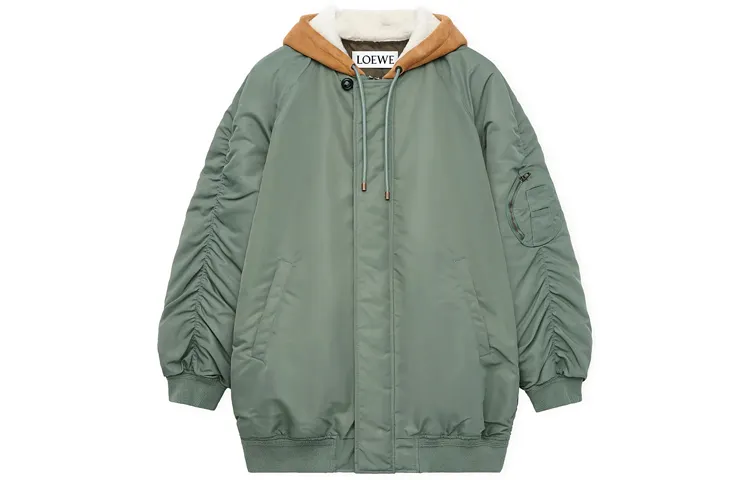 LOEWE Jackets & Coats Men's Dark Forest Green