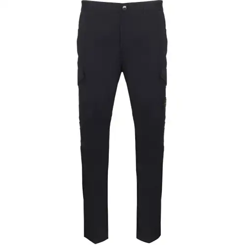 STONE ISLAND Cargo Pants Men's Blue Black Moderate