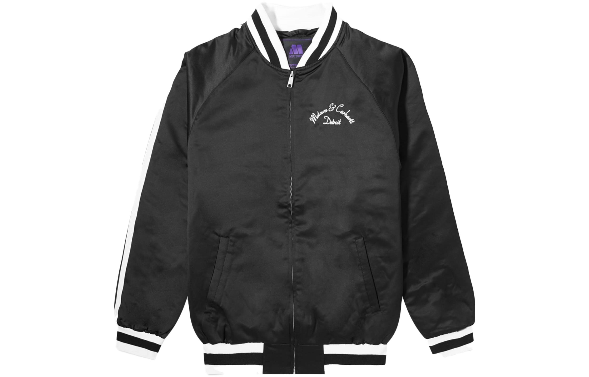 Куртка-бомбер Carhartt WIP x MOTOWN (черная)