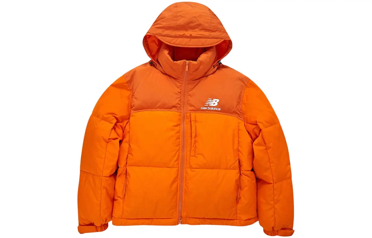 New Balance Down Jacket Unisex Sun Orange