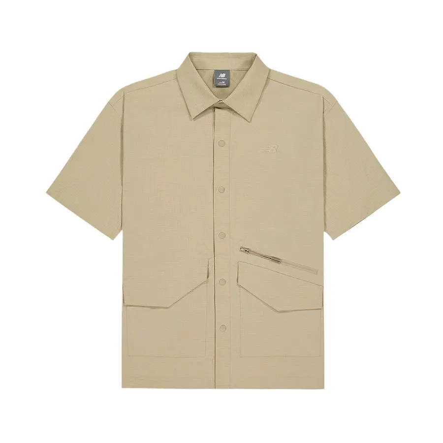 New Balance Shirt Men's Woody Brown