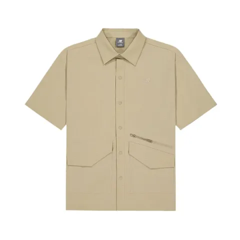 New Balance Shirt Men's Woody Brown