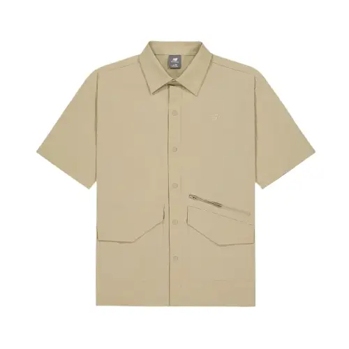 New Balance Shirt Men's Woody Brown
