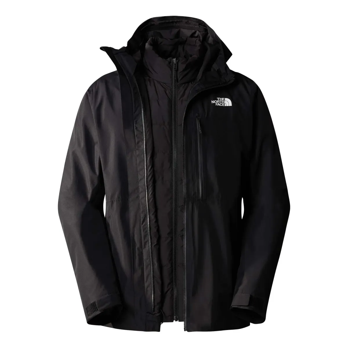 THE NORTH FACE North Table Triclimate Waterproof, Windproof, Breathable, And Thermal Windbreaker Jacket Men's Black
