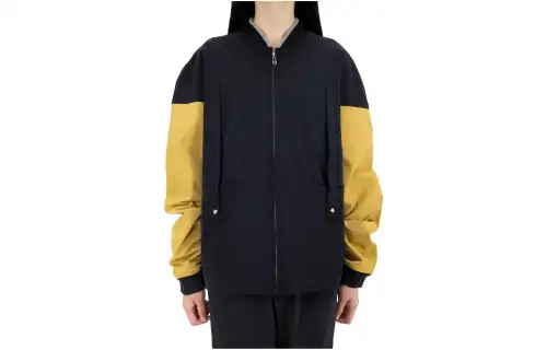 ASICS X KIKO KOSTADINOV Kiko Kostadinov Co Branded Jackets Unisex Black Yellow Stand Collar Moderate Other