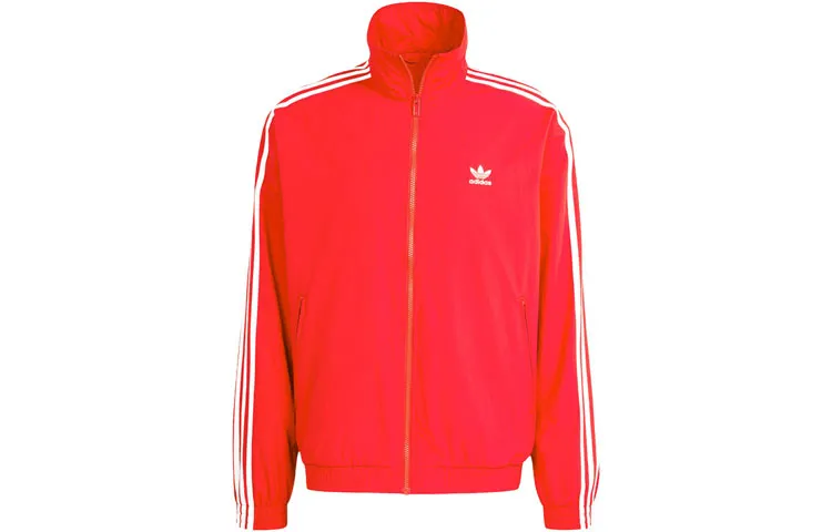 adidas originals Adicolor Woven Firebird Track Top Red