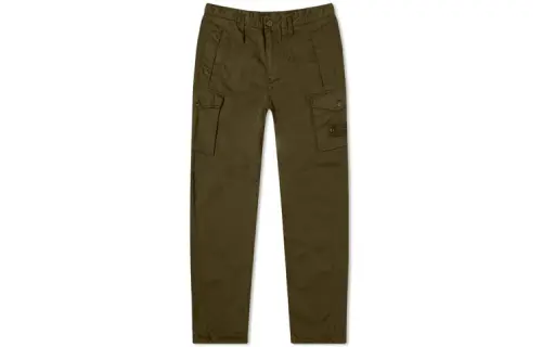 STONE ISLAND Cargo Pants Men's Army Green Moderate