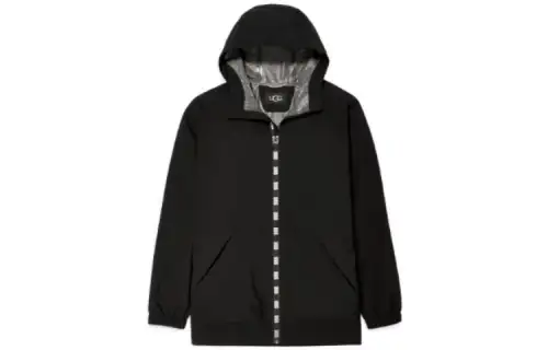 UGG Jackets Men's Black Hooded Moderate Other