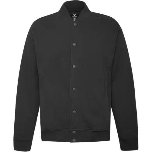 Converse Twisted Varsity Jacket Men's Ink Black