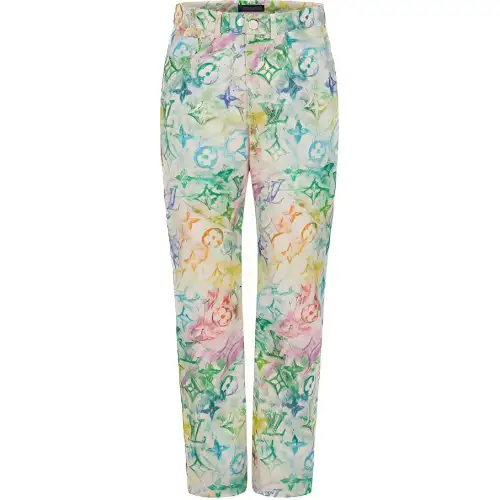 LOUIS VUITTON Jeans Men's Multicolor