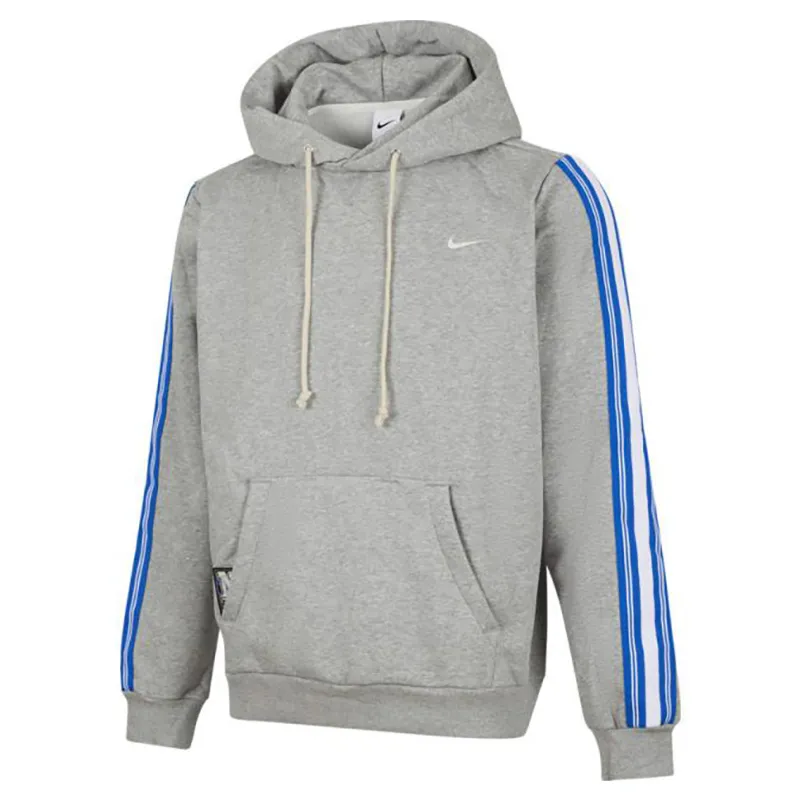 Nike Sweatshirts Men's Gray Hooded Moderate