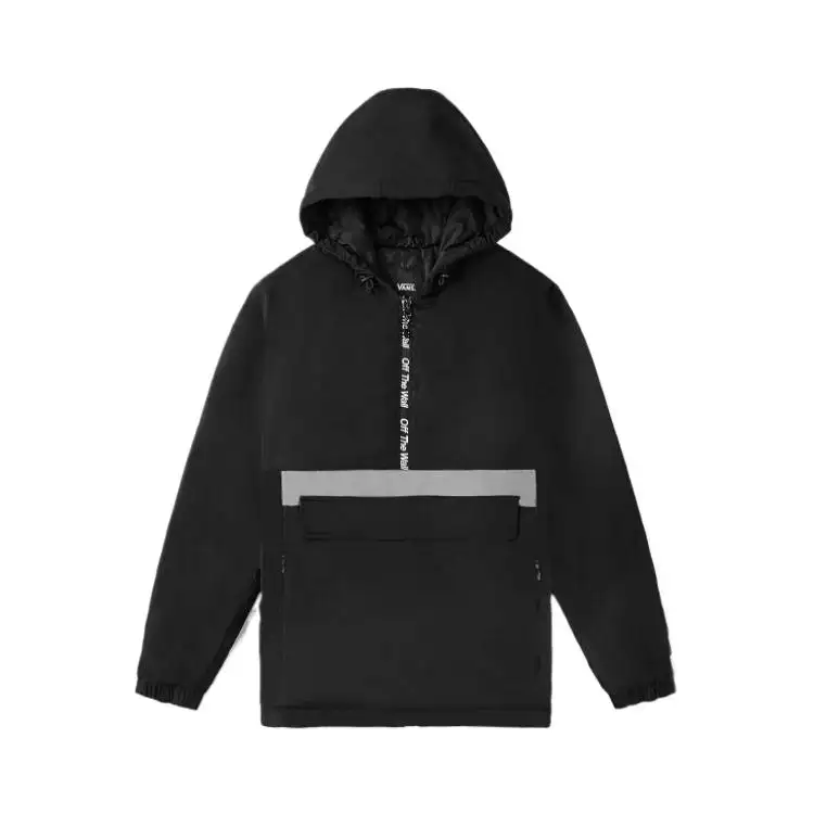 Vans Jackets Men's Black Hooded Thin Other