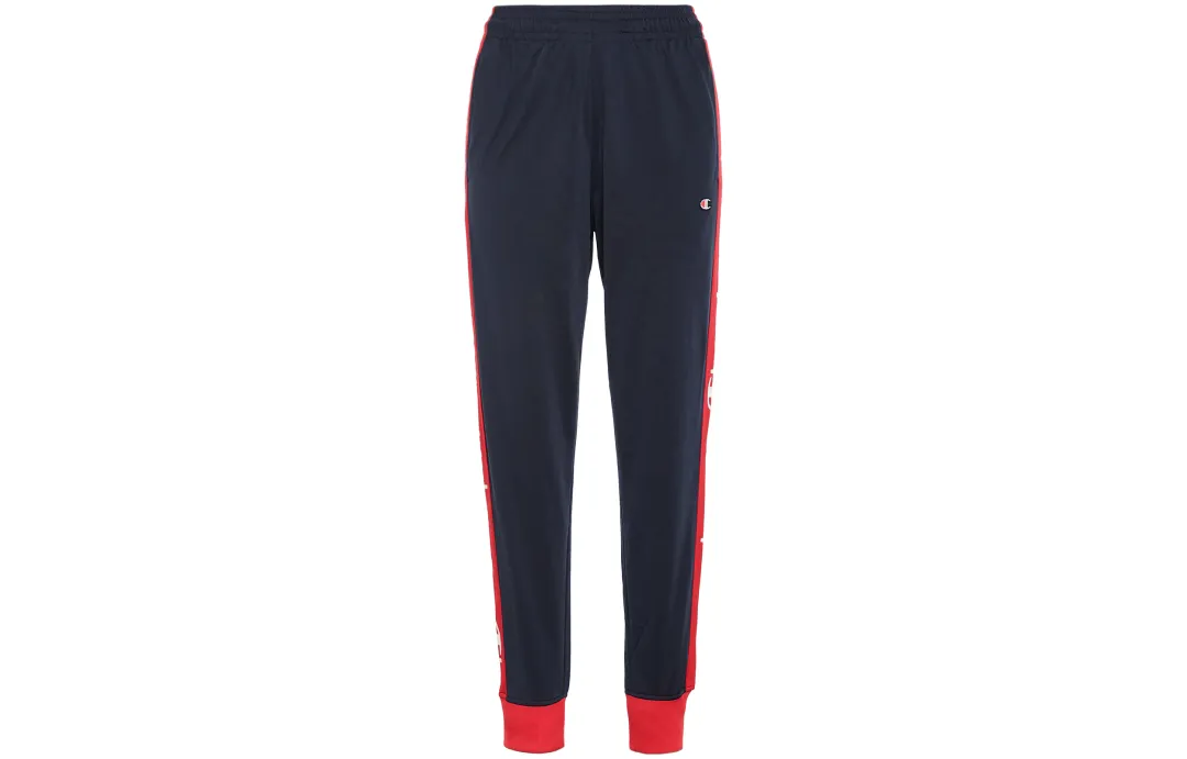 Champion Knitted Sweatpants US Version Unisex Dark Blue