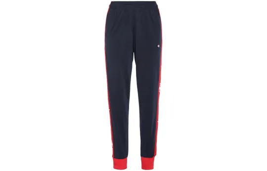 Champion Knitted Sweatpants US Version Unisex Dark Blue