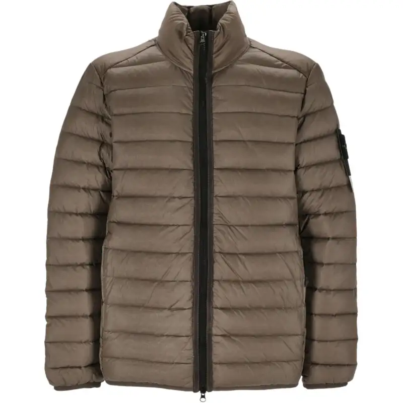 STONE ISLAND Zip Up High Neck Padded Jacket