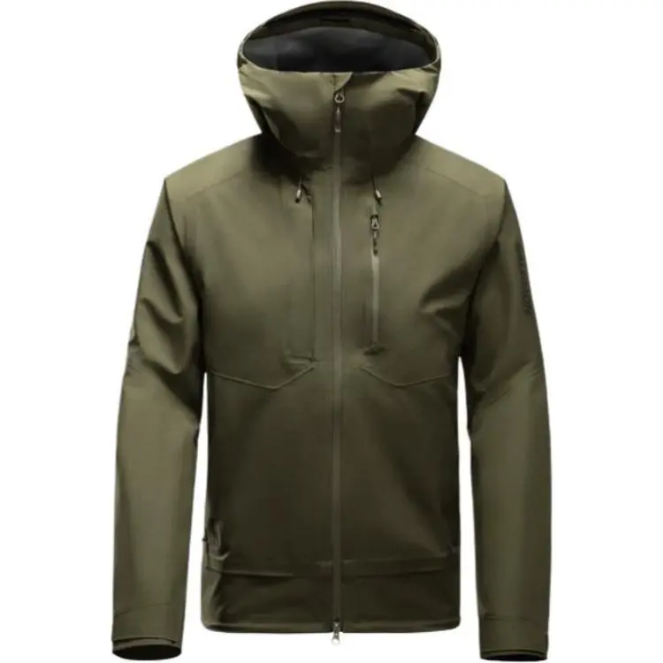 SALOMON OUTLINE SS25 Jacket Men's Ink Bamboo Green