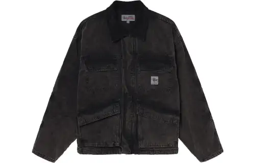 Stussy Distressed Canvas Shop Jacket