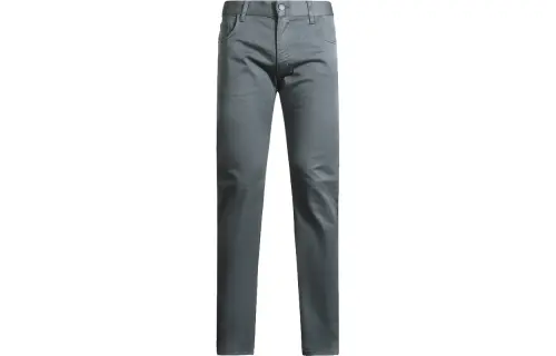 PRADA Jeans Men's Gray Moderate Straight Fit Pants