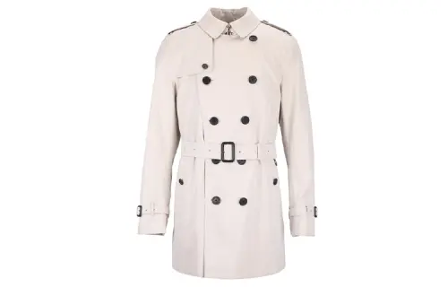 Burberry Trench Coat Men's Sword Hemp