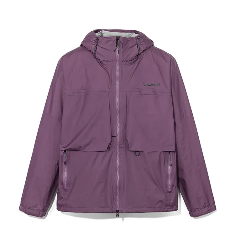Timberland Waterproof, Windproof, And Breathable Windbreaker Jacket Men's Vintage Violet