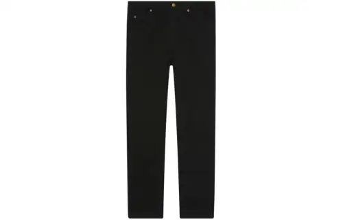 GUCCI Jeans Men's Black Moderate Straight Fit Pants