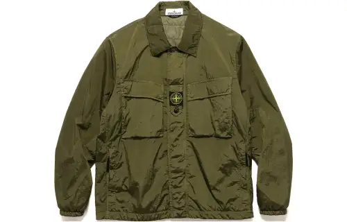 STONE ISLAND Jacket Men's Olive Green
