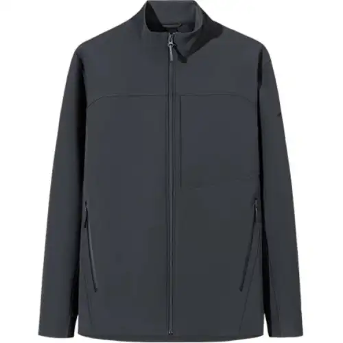 Anta Champion Outdoor Collection, Comfortable Casual Minimalist Style Stand Collar Fleece Lined Zippers Jackets & Coats