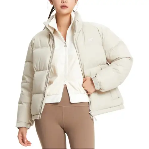 New Balance Down Jacket Unisex Beige