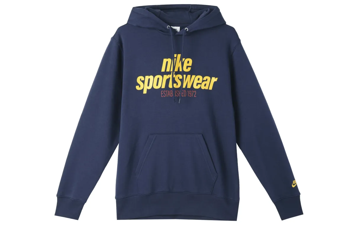 Nike Club Sportswear BB PO HDY NSW GFX Sweatshirt Men's Blue
