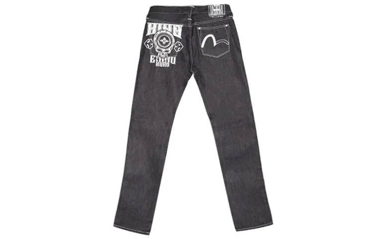 EVISU Slim Fit Pants Jeans Men's