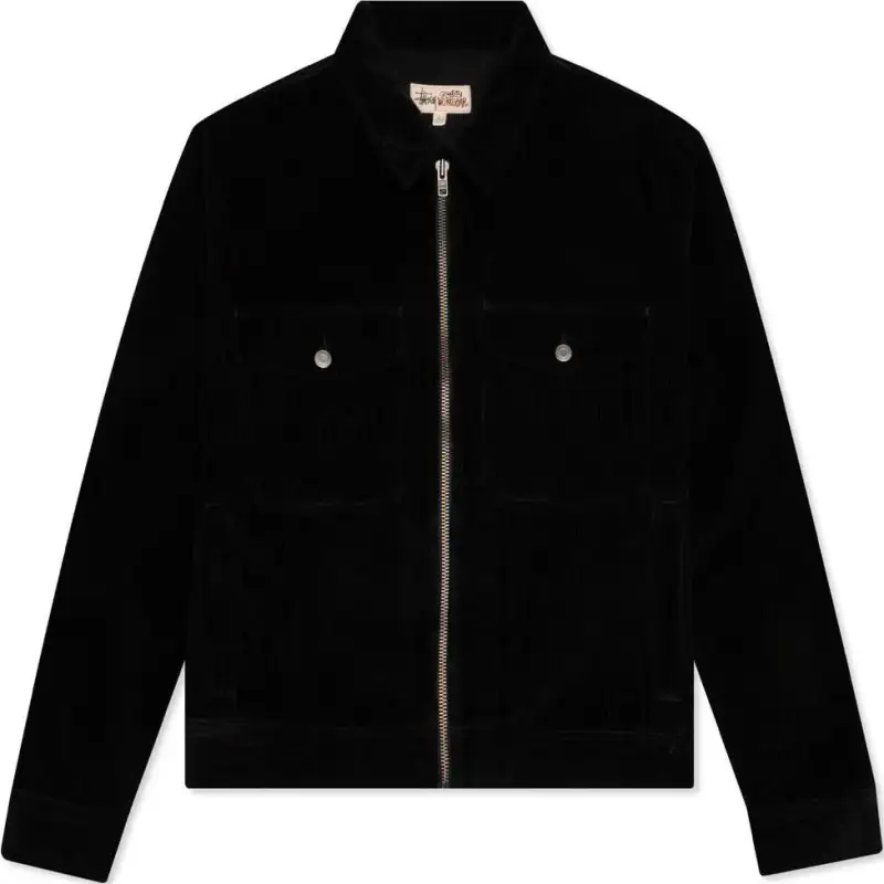 Stussy Jackets & Coats Men's Black