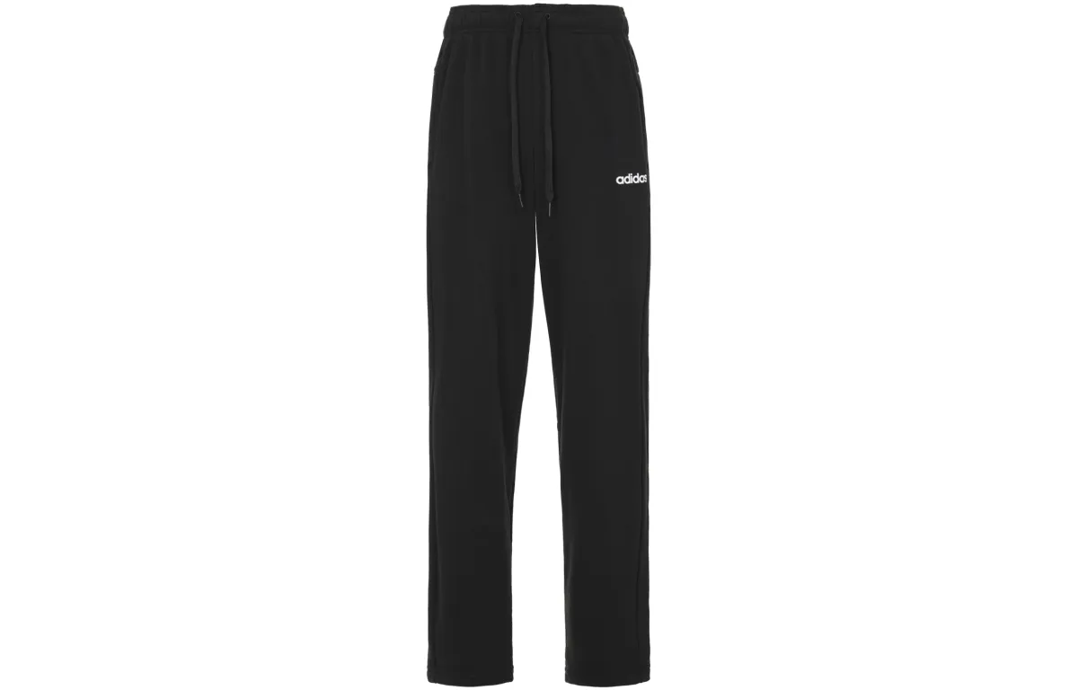 Adidas ESSENTIALS E PLN R PNT FT Knitted Sweatpants Men's Black