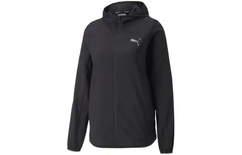 PUMA Jackets Men's Black Hooded Moderate Other