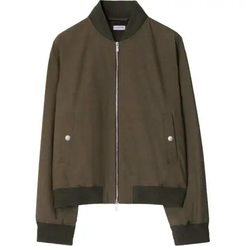 Burberry Wool Bomber Jacket