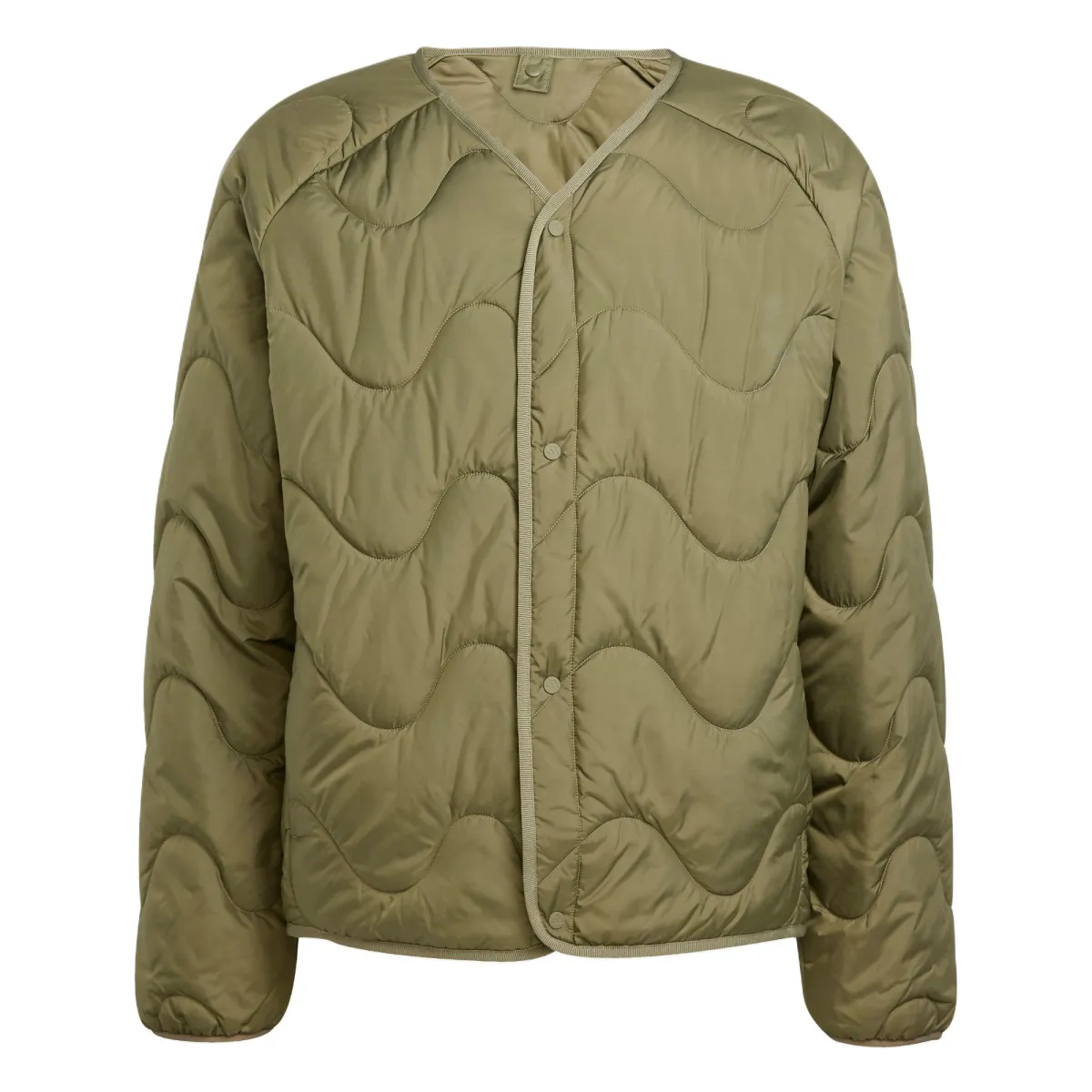 Adidas NUGANIC INS Puffer Jacket Men's Strata Olive Green