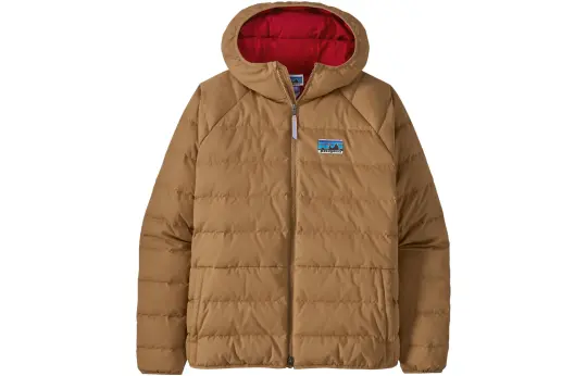 Patagonia Quilted Hooded Down Jacket