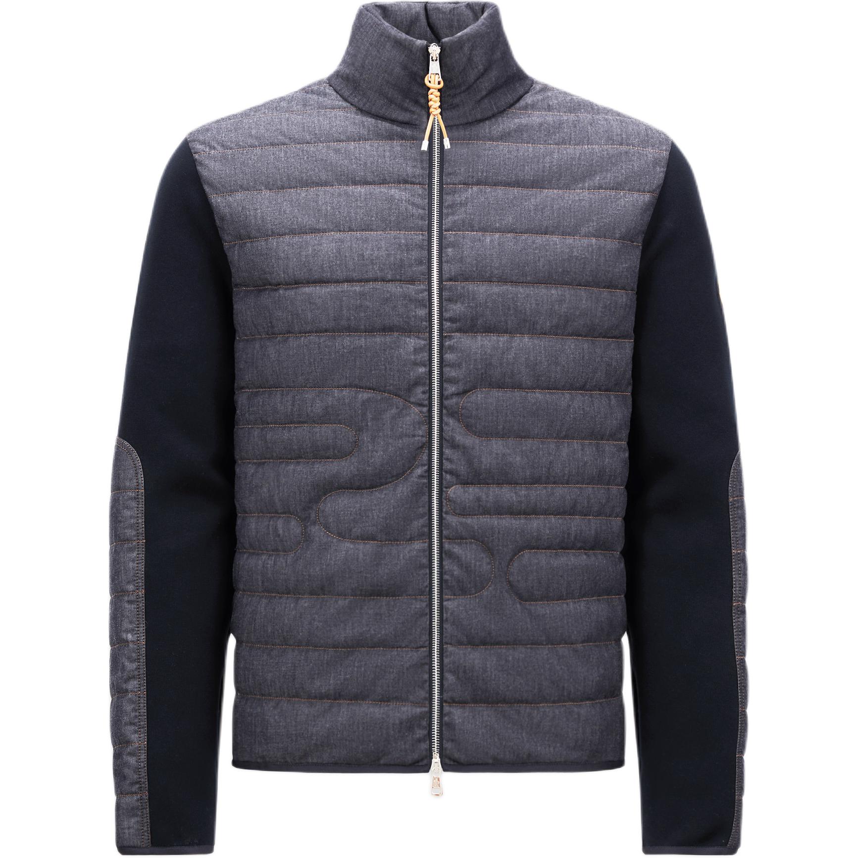 Куртка Moncler Змеиный капсульный выпуск (темно-синяя)