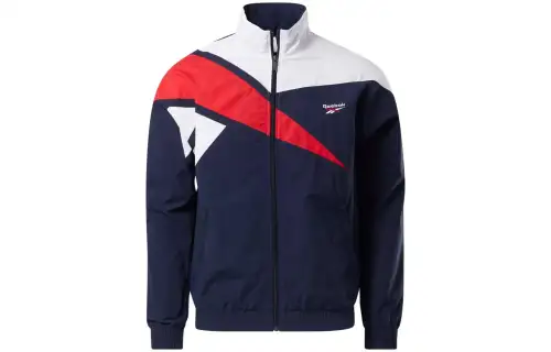 Reebok Jackets Unisex Blue Stand Collar Moderate Other