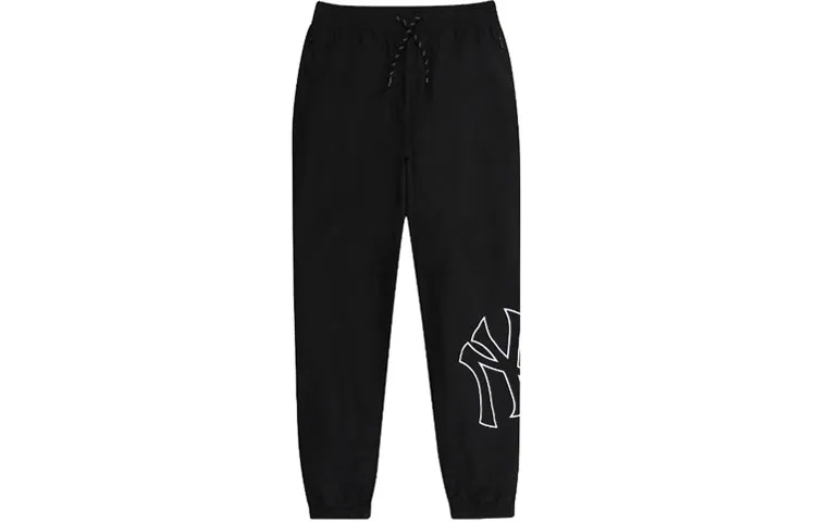 MLB Basic Logo Cargo Pants Unisex Black Moderate
