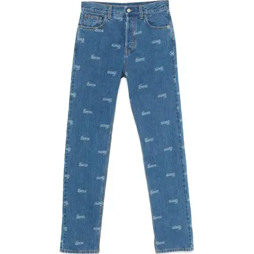 GUCCI Eco Lasered Denim Jeans