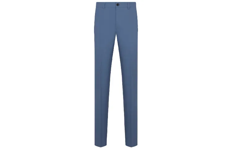 DIOR Quarterly New Products Suit Pants Men's Blue Moderate