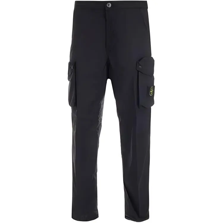 STONE ISLAND SS21 Casual Pants Men's Black