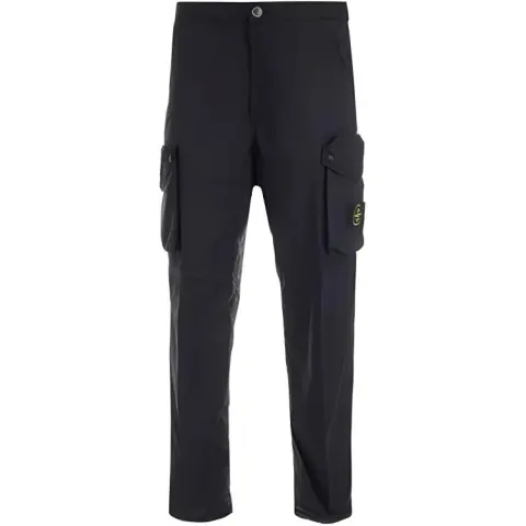 STONE ISLAND SS21 Casual Pants Men's Black