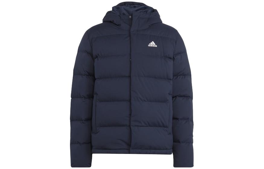 Мужской пуховик adidas (синий)